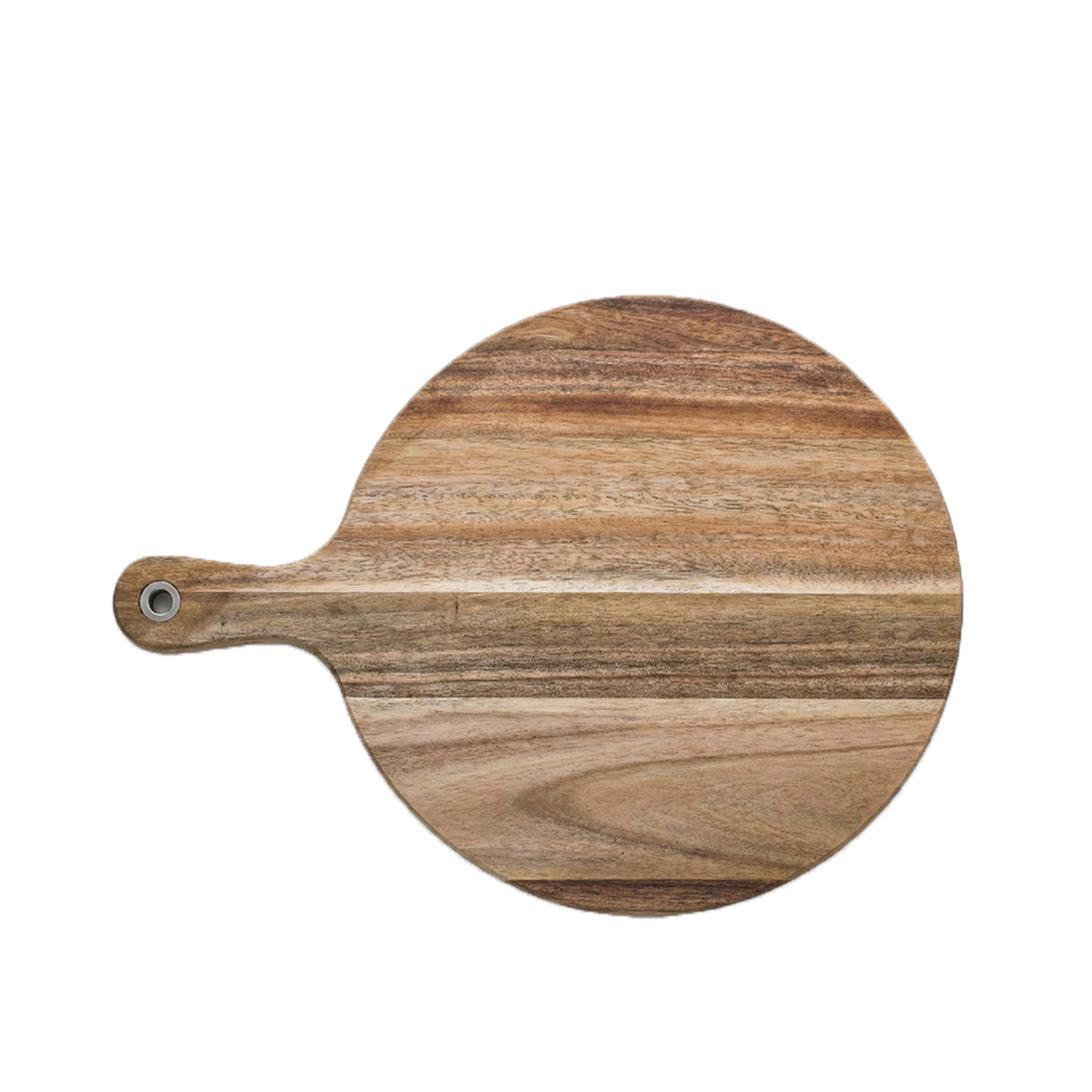 107305-1.jpg BRIO Acacia Дъска с дръжка кръг Ф30х40х1 5см - Image 1