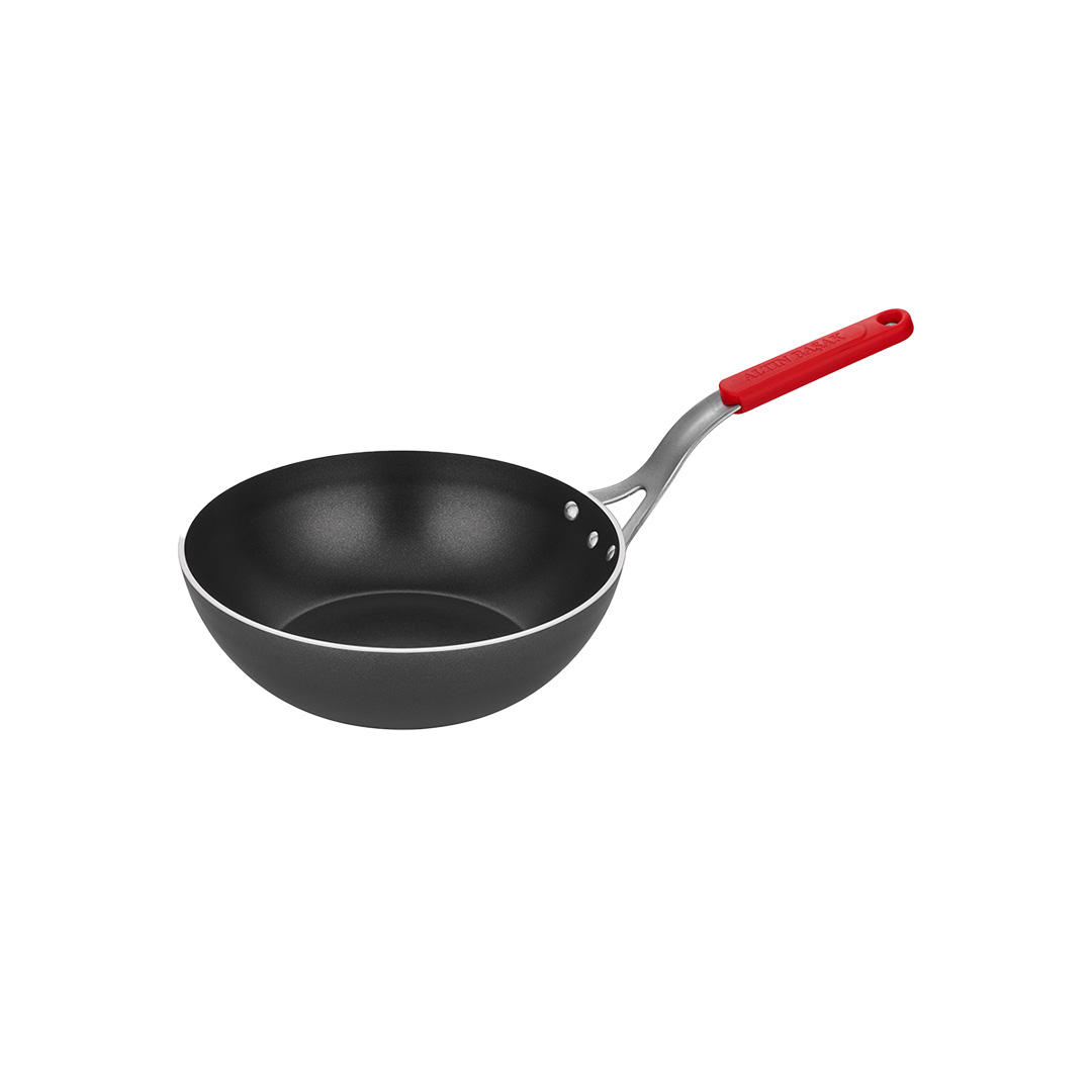 204516-1.jpg ABM Уок тиган DELTA non stick ф28см силиконова дръжка - Image 1