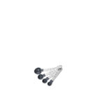 LACOR Сет от 4бр мерителни лъжици Inox+PP 1.25/2.5/5/15мл
